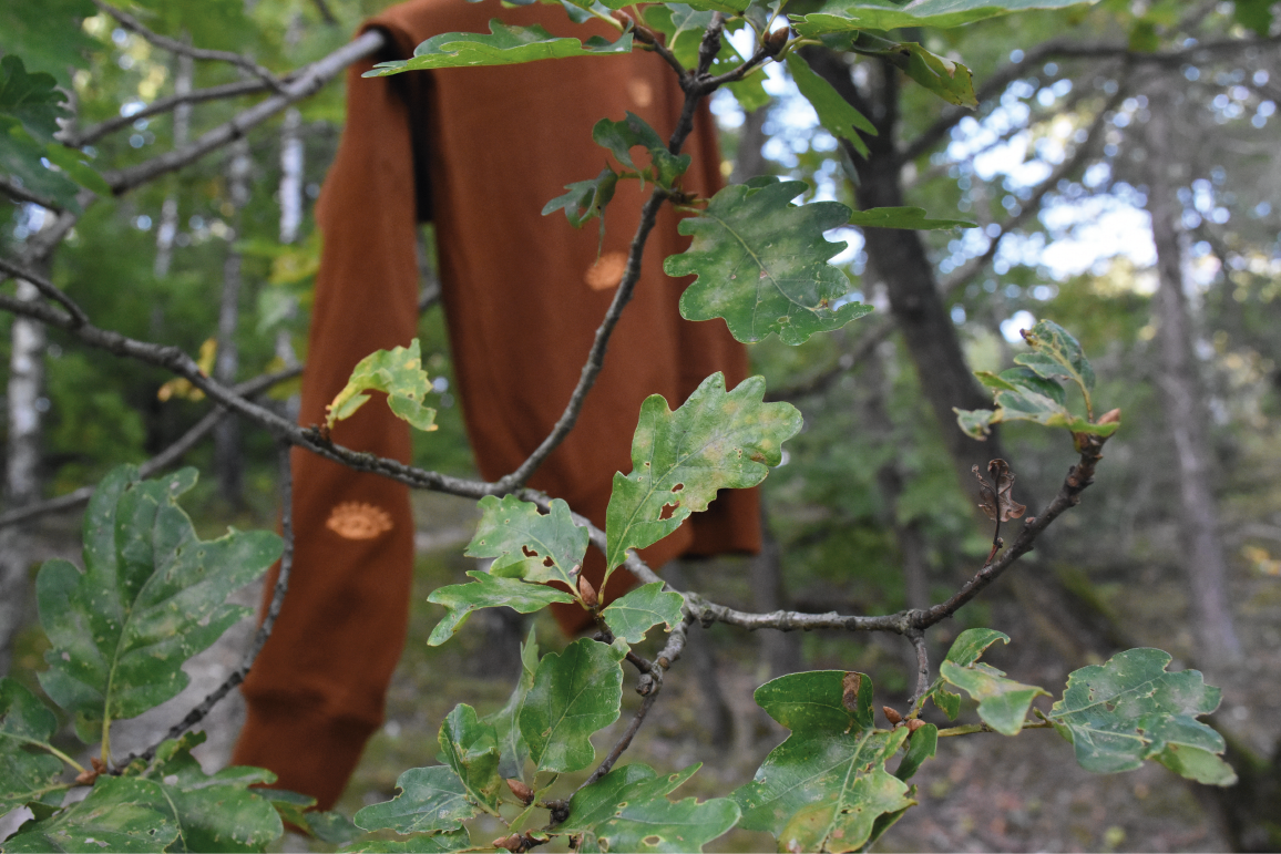 Eye Sweater Terracotta Brown