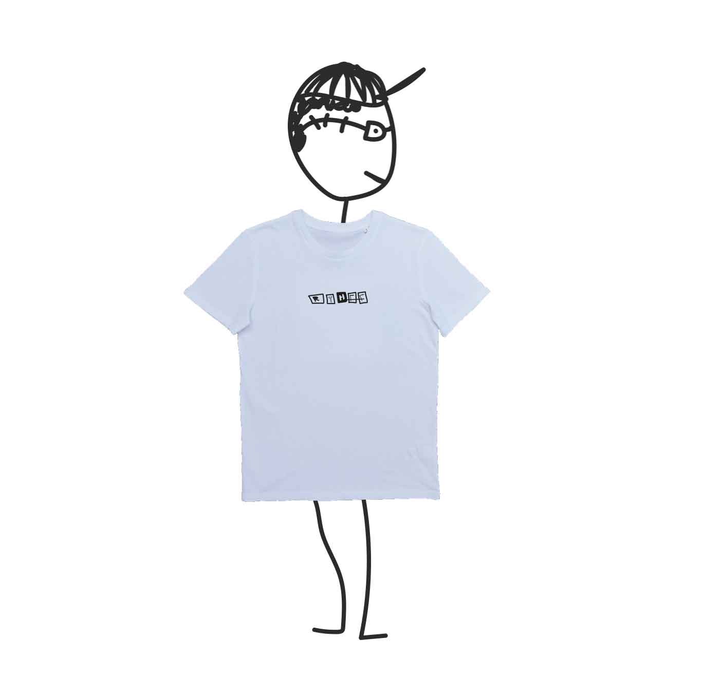 Fishbone T-White