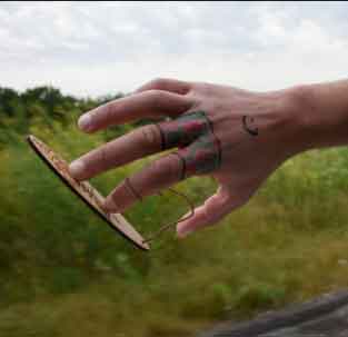 Finger Surfboard