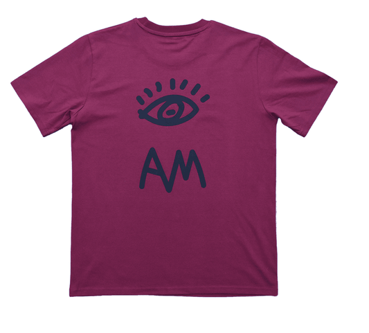 Eye Am T Burgundy
